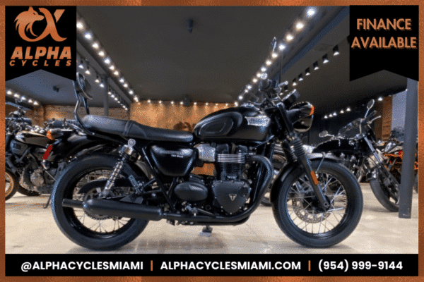 2018 TRIUMPH BONNEVILLE T100 BLACK